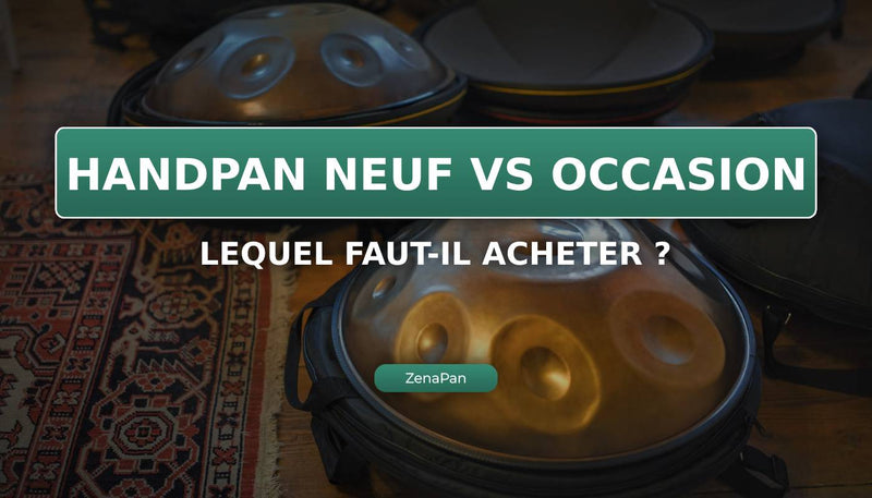 Acheter un handpan en occasion ou neuf ?
