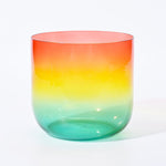 Alchemy Clear Rainbow C Note Crystal Singing Bowl - clear rainbow bowl - On sale